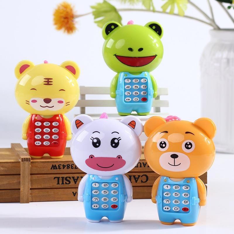 Điện Thoại Đồ Chơi Hình Động Vật Phát Ra Nhạc, Điện Thoại Di Động Đồ Chơi Trẻ Em, Quà Tặng Cho Bé 89090