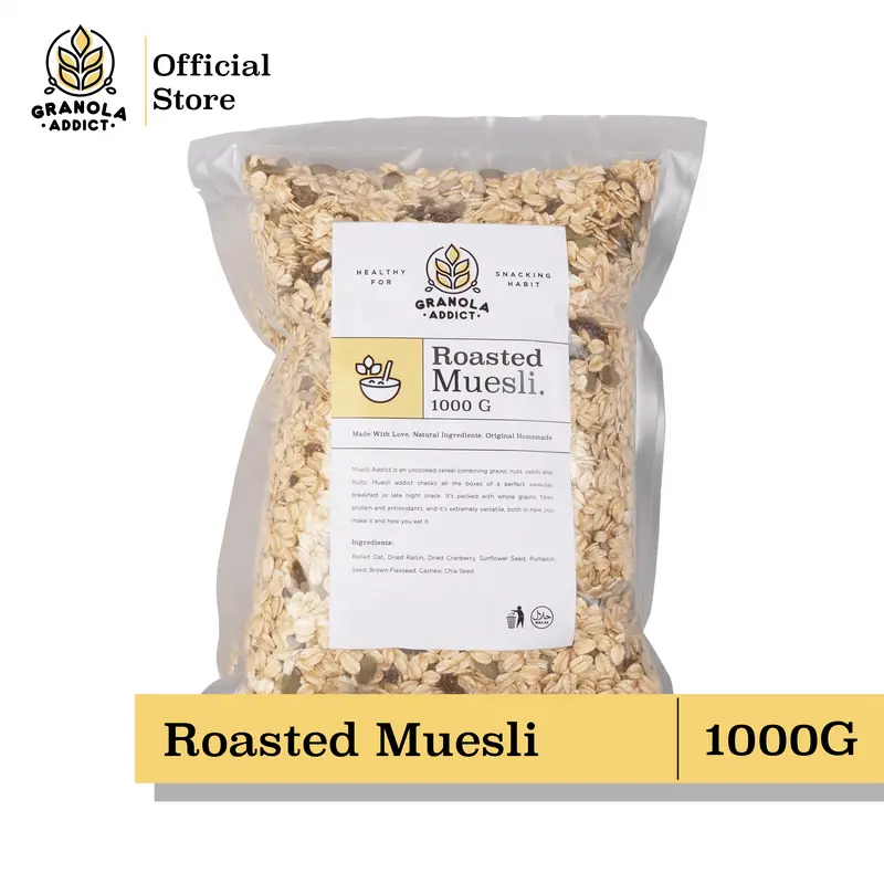 Roasted Muesli Fruit & Seed 1KG - by Granola Addict 0
