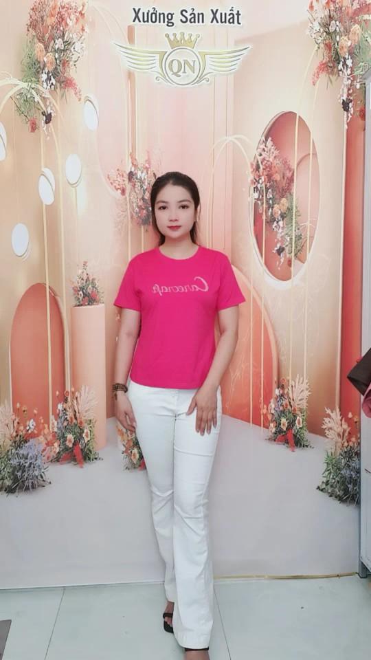 Product Introduction of Áo Thun Nữ. QN.161 Fom Carotop. Cotton Thái Co Giãn Bốn Chiều.Mềm Mịn Mát.Thấm Hút Mồ hôi ạ Cổ Tròn Women 15