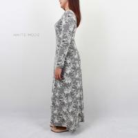 Gambar White Mode Frances Dress - Dress Wanita - S, GREY dari WHITE MODE Kota Administrasi Jakarta Barat 3 Tokopedia