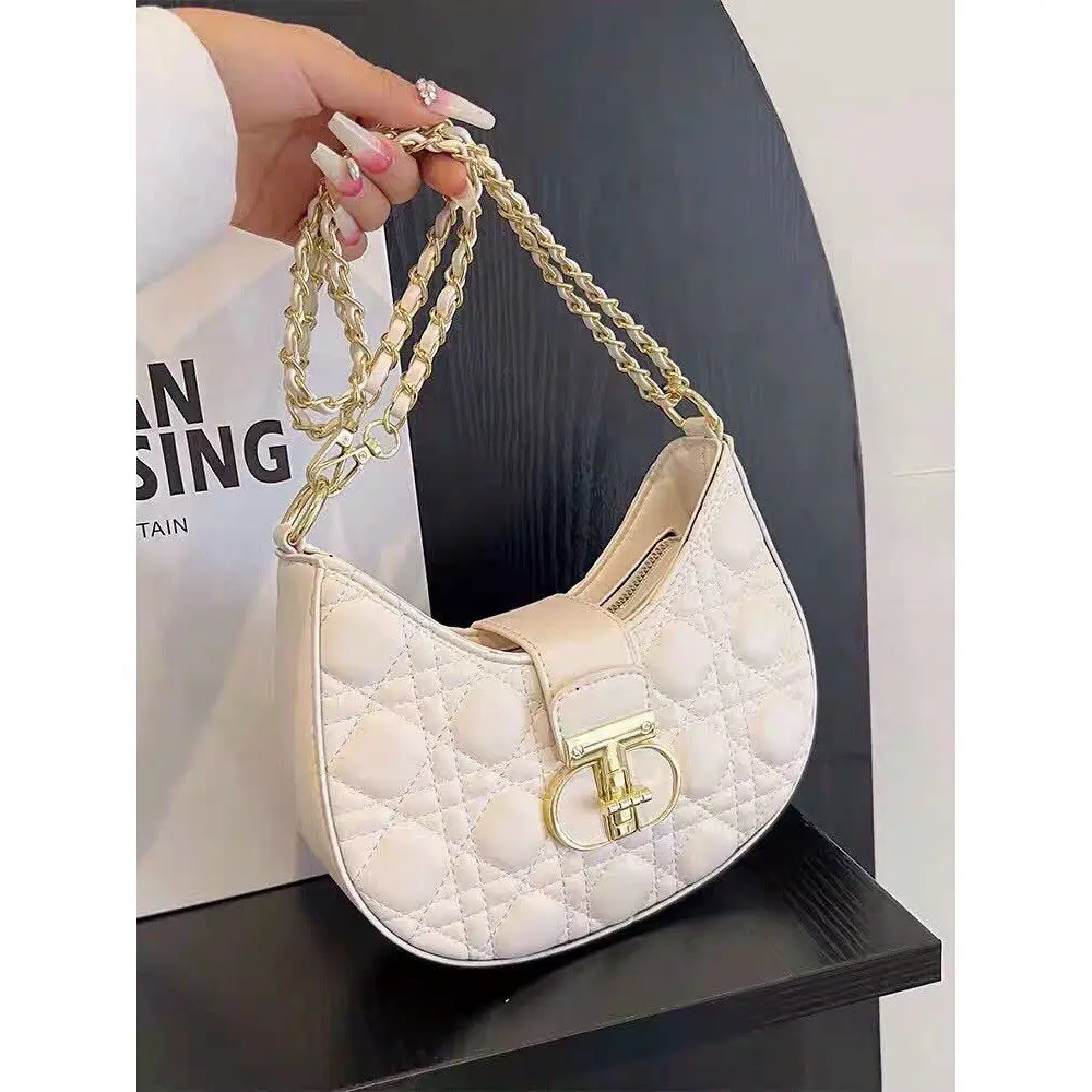 Túi Đeo Chéo Nữ Vầng Trăng Khóa Xoay - TDC173 Bag Da Đeo Vai Tote