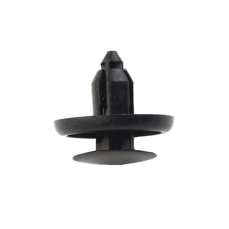 Chốt Đinh Tán Nhựa Màu Đen, 30 CÁI, Đường Kính 7Mm, Phụ Kiện Xe Hơi, Kẹp Chốt Chống Va Đập Xe 1