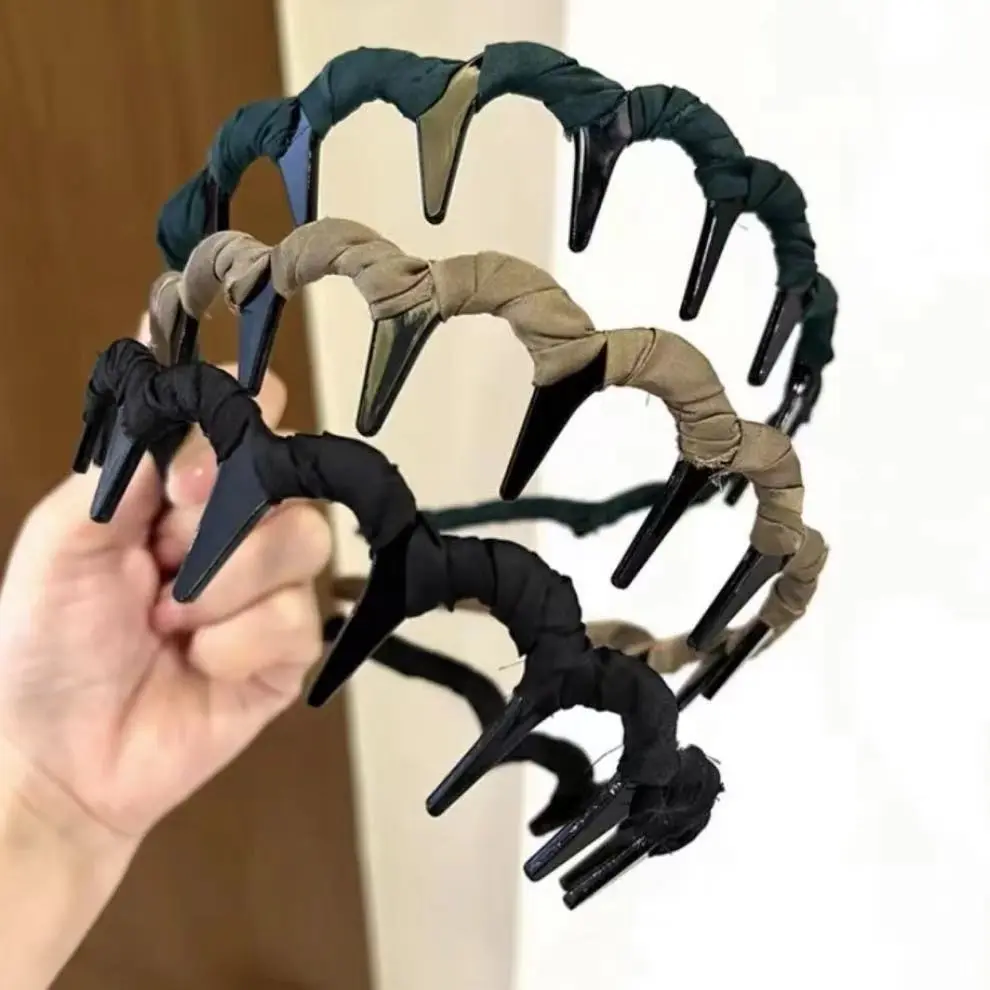 Băng Đô Chống Trượt Cho Nữ, Thiết Kế Đơn Giản, Băng Đô, Đã Giặt, Băng Đô Nữ, Phong Cách Pháp Nổi Tiếng Trên Internet, Băng Đô Thời Trang Mới 2024