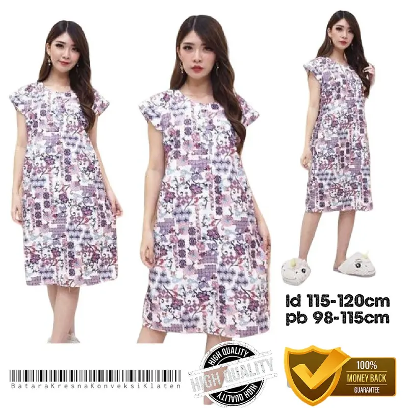 Daster Jumbo 100ribu Dapat 5 Bunga Busui hits 4