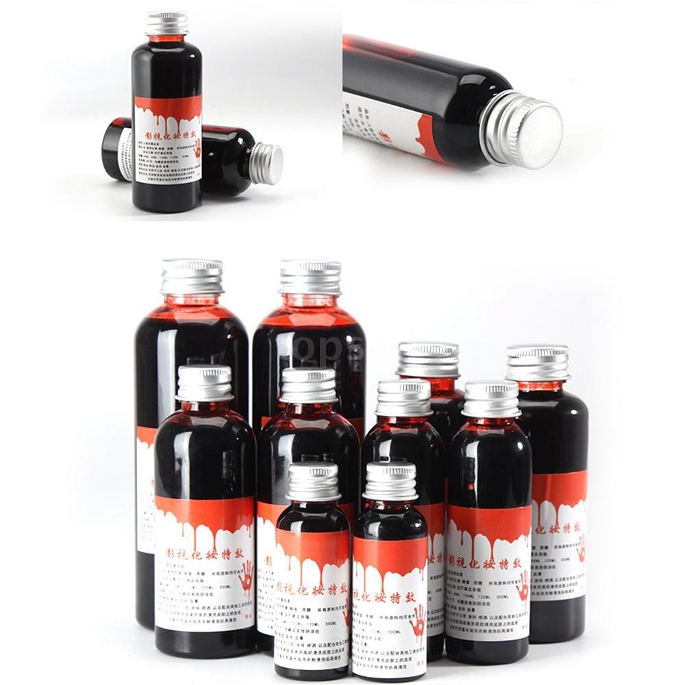 Mainan kapsul darah darahan palsu buat prank dari mulut  fake blood  bloody makeup film face effect anime cosplay bloodypark