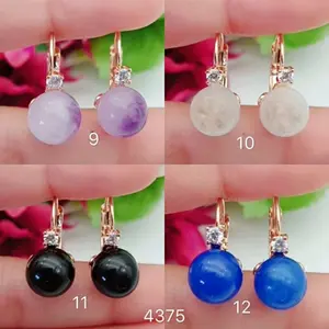 anting lapis emas gold jade