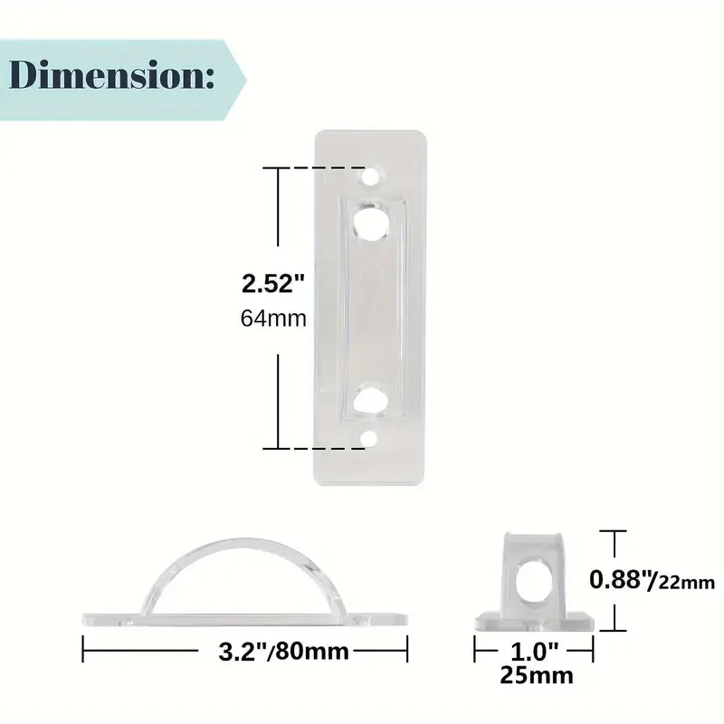 Clear Light Switch Cover Guard, Durable Light Switch Cover Guard, Easy Snap-on Switch Hardware for Home Office 1