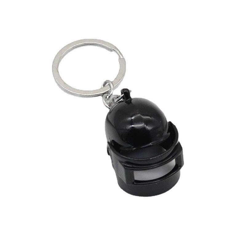 Keychain 3D Helm PU BG / Gantungan Kunci / Senjata PU BG 7