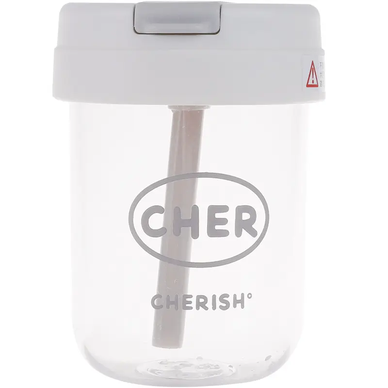 Cốc Nhựa Mini, Dễ Thương Và Có Thể Tái Sử Dụng, Dung Tích 300ML, Có Ống Hút, Thích Hợp Cho Học Sinh, Cầm Tay, Thích Hợp Cho Nước, Sữa Và Nước Ép, Thích Hợp Cho Các Cặp Đôi 1