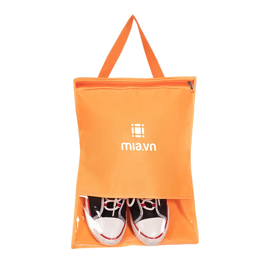 Túi đựng giày Mia Pack-it shoes bag II S Orange - túi đựng tiện lợi tránh dơ quần áo
