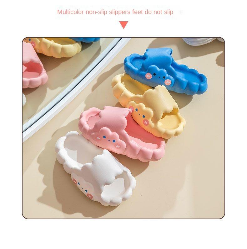 Product Introduction of Girls' Four Seasons Children's Slippers 2025 New Parent-Child Sandals Outdoor Wear Cartoon Cute Slippers Boys 9