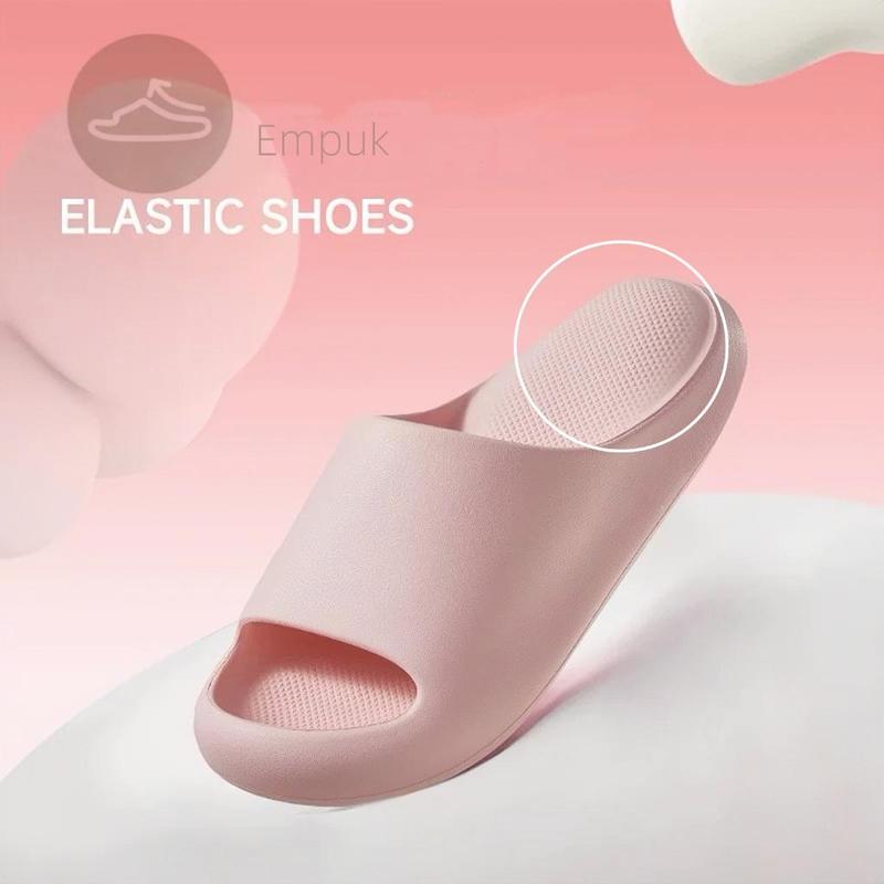 QH NEW Sandal Premium Wanita Pria New Cat Claw Sendal EVA Lembut NO.1 Sandal Rumah Cewek Dan Cowok Sendal Keluarga Shoes Putih 4
