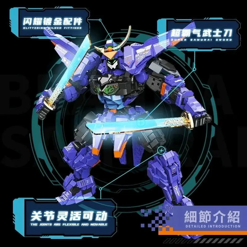 [1528 pcs] Đồ chơi lắp ráp Mech Dante nhà Miu's toybox - Bộ Lắp Ráp Tháo Lắp 1