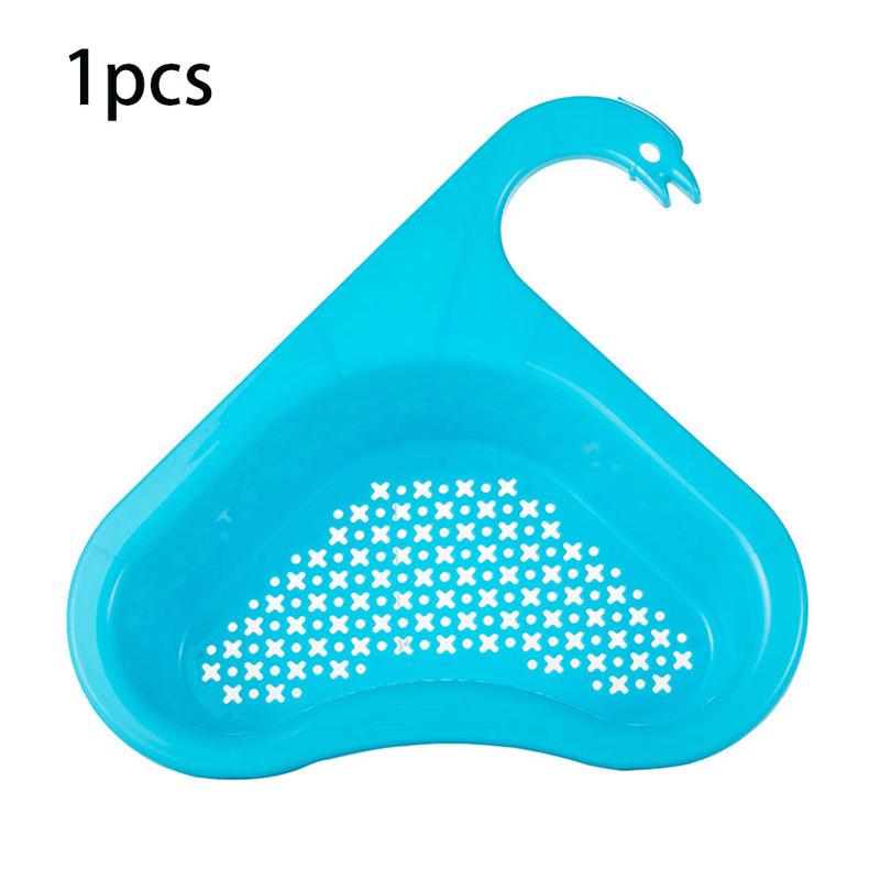 Product Introduction of Kitchen Sink Filter Swan Drain Basket Garbage Filter Shelf Strainer Leftover Sink Hanging Rack Multifunctional Drainage Basket 8