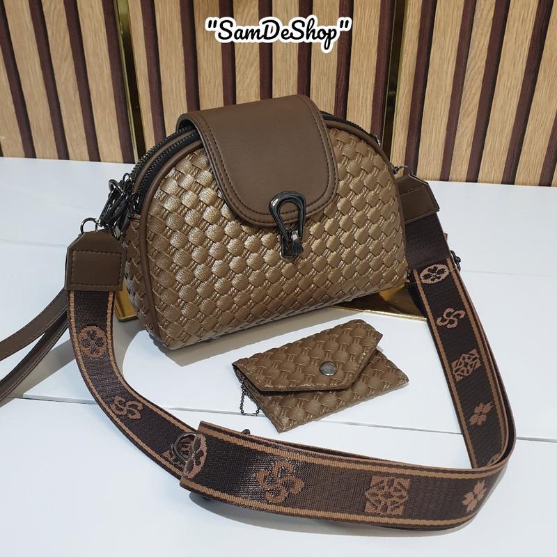 Product Introduction of SAMDESHOP Ghina - Singbag Wanita Tiga Ruang Luas Muat Banyak , Tas  Wanita Kekinian 12