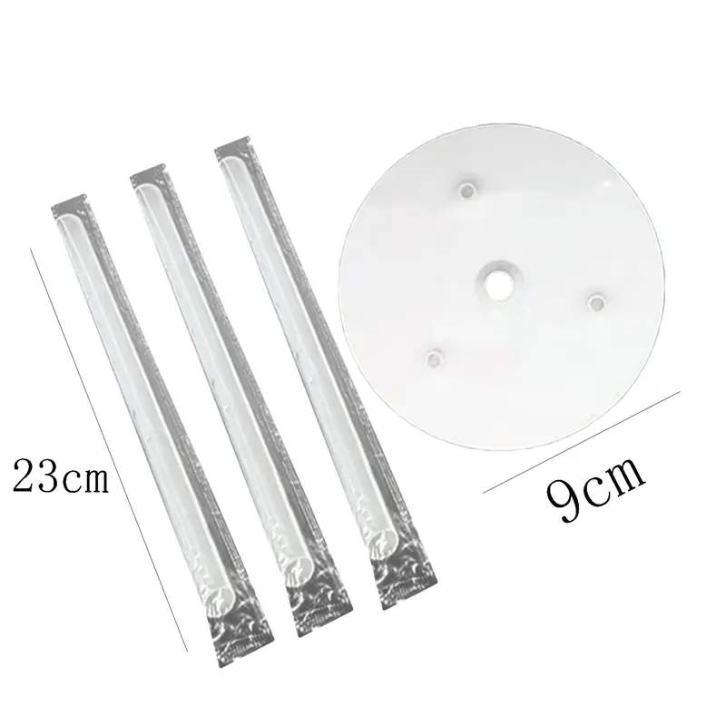 Khung Hỗ Trợ Bánh, Nhiều Lớp, Khuôn Chân Đế Thực Dụng, Giá Đỡ Hỗ Trợ Món Tráng Miệng Tròn, Giá Đỡ Cọc Đệm, Dụng Cụ Trang Trí Bánh Tự Làm Nhà Bếp 7