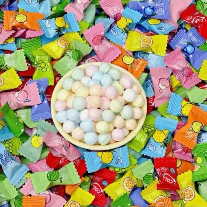 300g Kẹo trái cây Mix 12 vị thơm ngon,mát lạnh hàng chuẩn loại 1 . Chua Ăn Vặt - Ăn vặt cùng Bơ 1