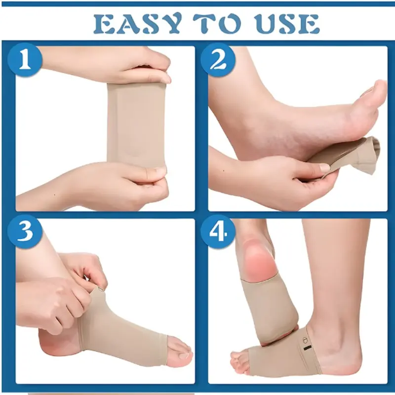 Kaos Kaki Terapi Telapak Kaki Datar Arch Flat Cushion Insole 6