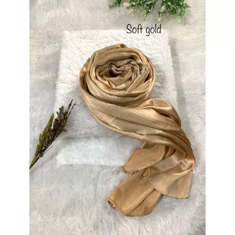 Pashmina Cradenza Silk Airflow Premium || Pasmina silk Cradenza Luxury size 180cm X 75cm 6