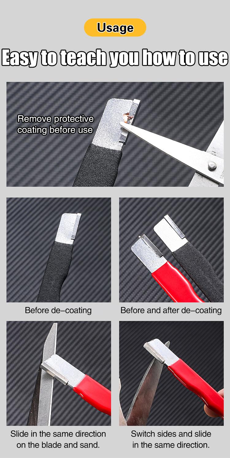 Product Introduction of Multifunctional mini portable manual fast open edge handheld alloy steel knife sharpener 15