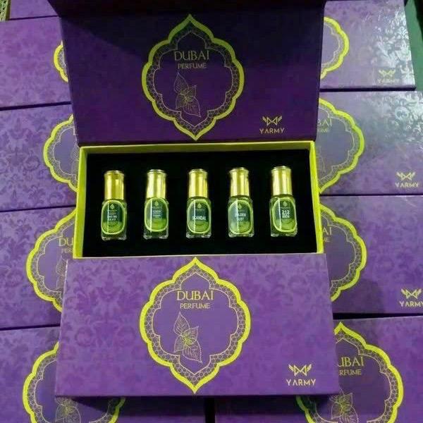 [KÈM QUÀ] SÉT 5 CHAI NƯỚC HOA DẠNG LĂN MẪU MỚI Cosmetic Perfume (Ngẫu Nhiên)