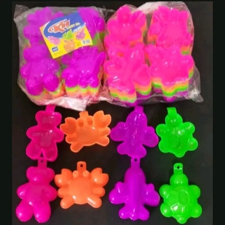 12 PCS CETAKAN AGAR JELLY MOTIF KARAKTER