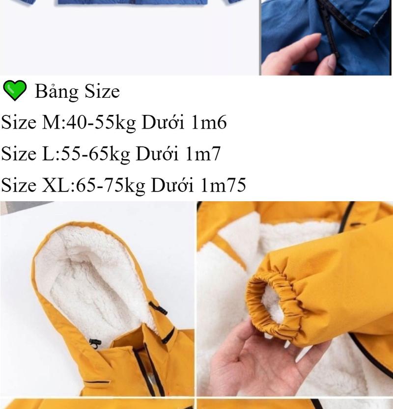 Product Introduction of Áo gió trẻ em nam nữ lót lông phủ nano cản gió cản bụi chống thấm nước, áo gió trẻ em cao cấp lót lông cừu giữ ấm tốt 0