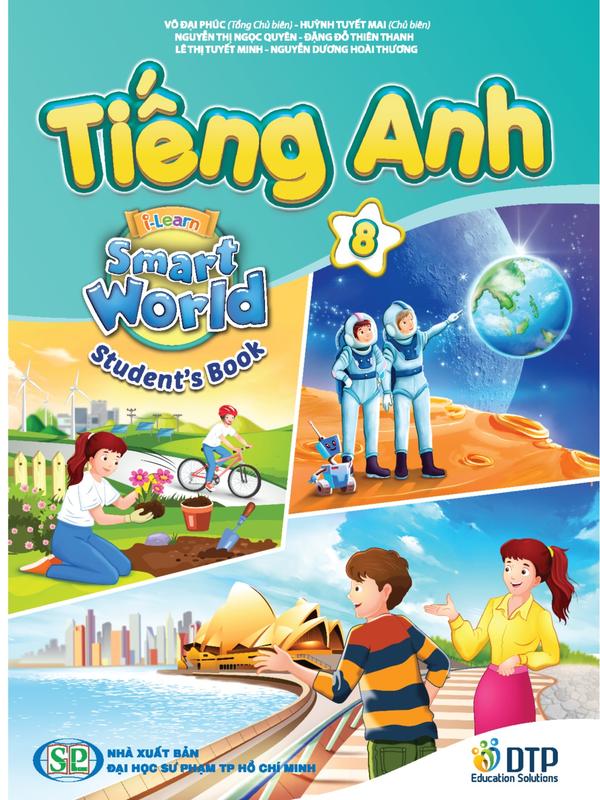 Sách - DtpPbooks - Tiếng Anh 8 i-Learn Smart World Student's Book 0