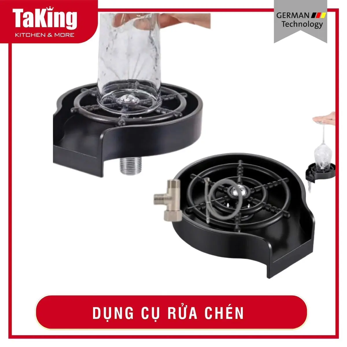 Dụng cụ rửa chén, ly TaKing, chất liệu an toàn, thân thiện