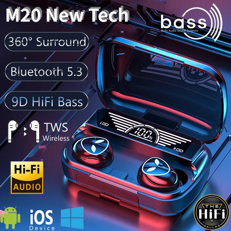 Product Introduction of Tai Nghe Nhét Tai Nghe Không Dây, Tai Nghe TWS, Bluetooth V5.3, Âm Thanh Nổi 9D, Âm Trầm Hifi, Tai Nghe Trong Tai, Điều Khiển Cảm Ứng Thông Minh, Chống Thấm Nước, Giảm Tiếng Ồn, Tai Nghe Nhét Tai, Thích Hợp Cho Điện Thoại Di Động, Fon Telinga Bluetooth 1