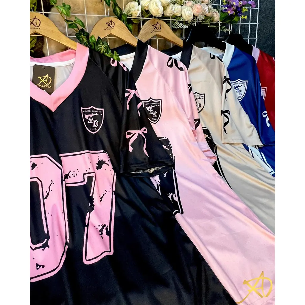 【FREE CUSTOM NAME】2025 Hot Trend Number 07 Dry Butterfly Shirt Korean Casual Loose Jersey Custom Name Baju Jersey Perempuan Full Printed T-shirt Oversized Unisex Outdoor Sports Tees