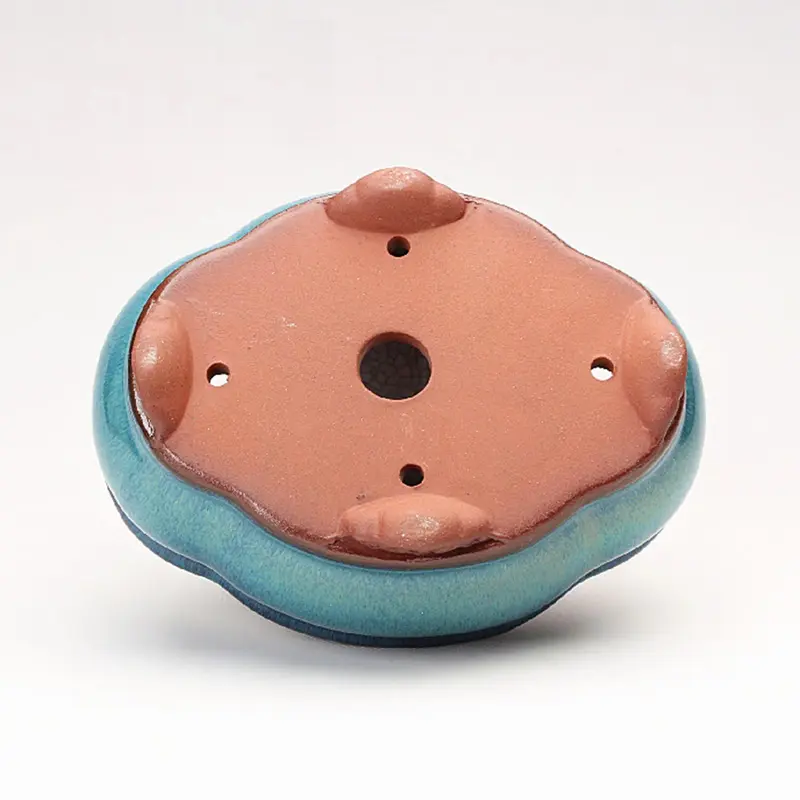 Ceramic Garden Planter Pot, Succulent Miniature Flower Pot, Breathable Pot for Living Room Bedroom Study Pots, Decorative, Home 3