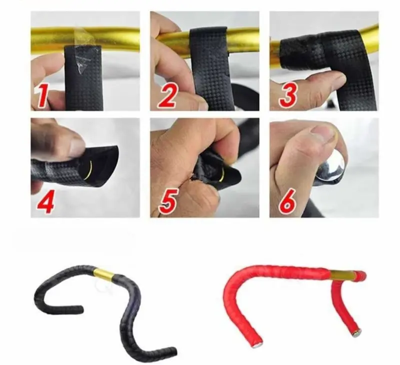 TERMURAH!!! HANDGRIP BAR TAPE Sepeda Balap (Isi 2 Roll) / Realpict 7