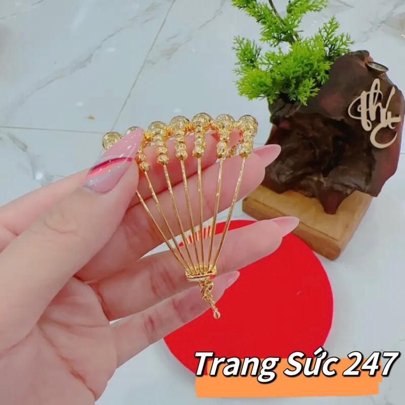 Vòng Tay Hoa Chùm nữ size tay điều chỉnh được Phụ Kiện-xài đời đời ko đen 3