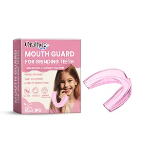 Oralhoe Children's Molar Mouthguard At Night Sleep Anti-Bite Molar Mouthguard Protects Children's Teeth