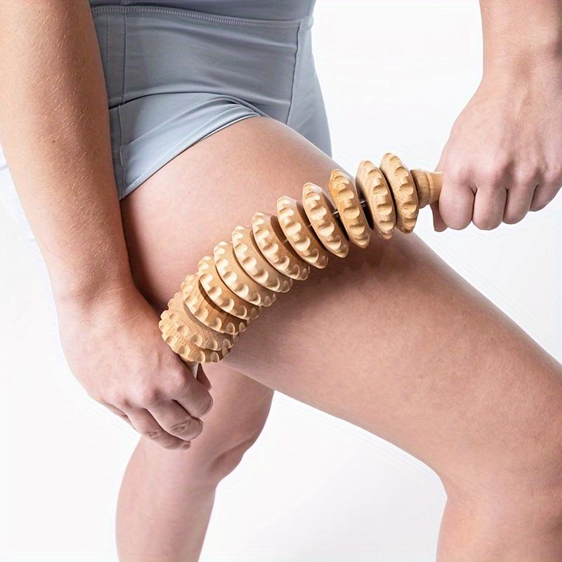Premium Wooden Massage Roller for & Cellulite Reduction - Ideal for Waist,…