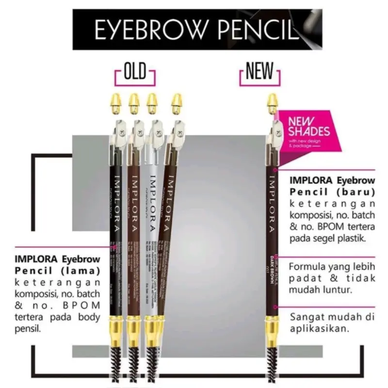 Implora Eyebrow Pencil | Pensil Alis Cair 4