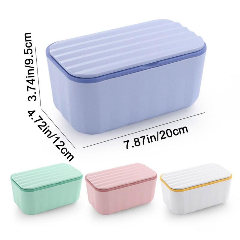 Portable Plastic Dual-purpose Tissue Box Extractive Large Capacity Wet Wipes Dispenser Dustproof Seat Type/Wall Mounted Napkin Paper Case Car 2