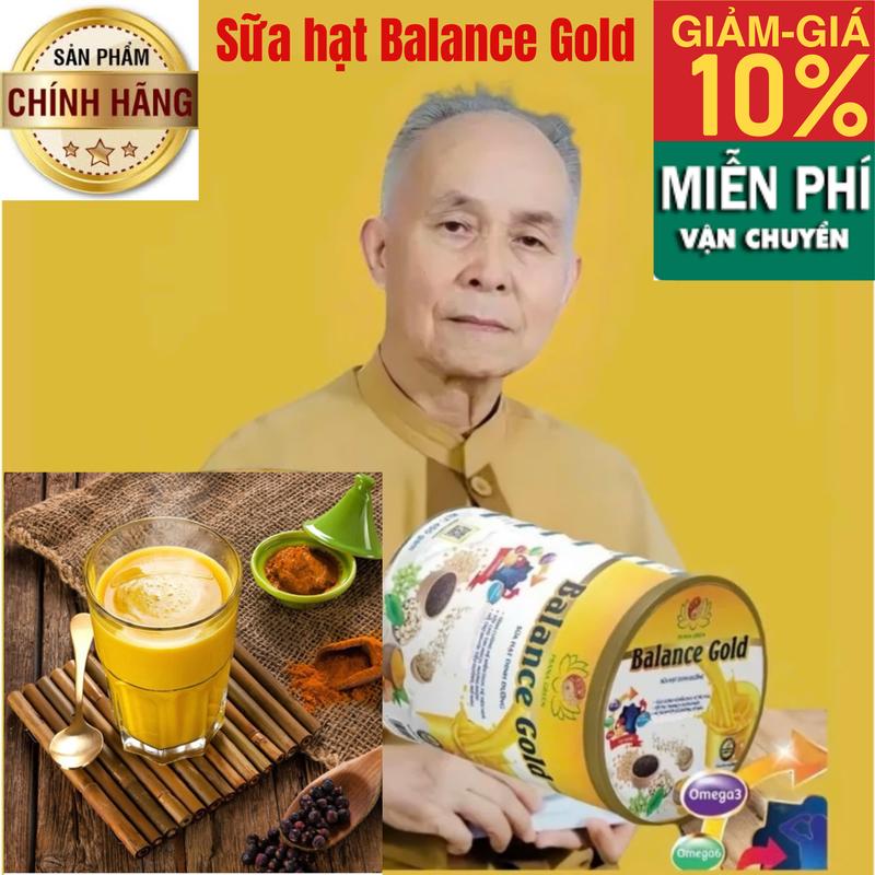   Chính hãng ! Sữa hạt Balance Gold thầy Ngô Đức Vượng - Sữa hạt thuần chay - không đường -thực dưỡng 