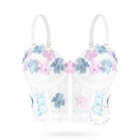 Gambar Wimiu Set Brukat Premium Bodysuit Garter Setelan Stocking Baju Tidur Wanita 700034 Tidur Lingerie - White, M dari Wimiu Kota Administrasi Jakarta Utara 2 Tokopedia