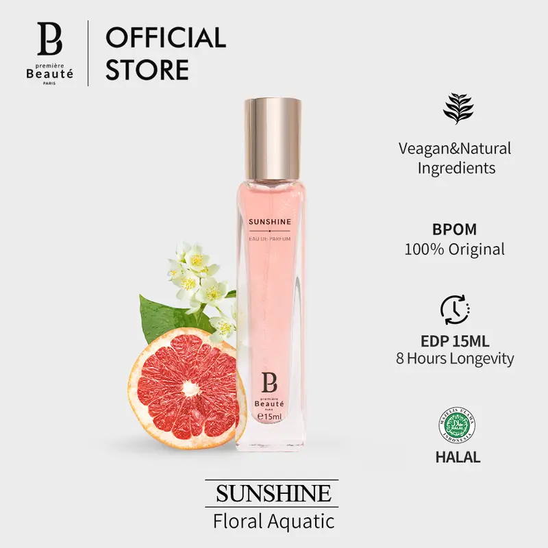 Premiere Beaute Perfume Fashion Neon Series Parfum 15ml Eau De Parfum Tahan Lama 24 hours EDP Men Women Unisex glittery perfume Floral fragrance Fruity 3