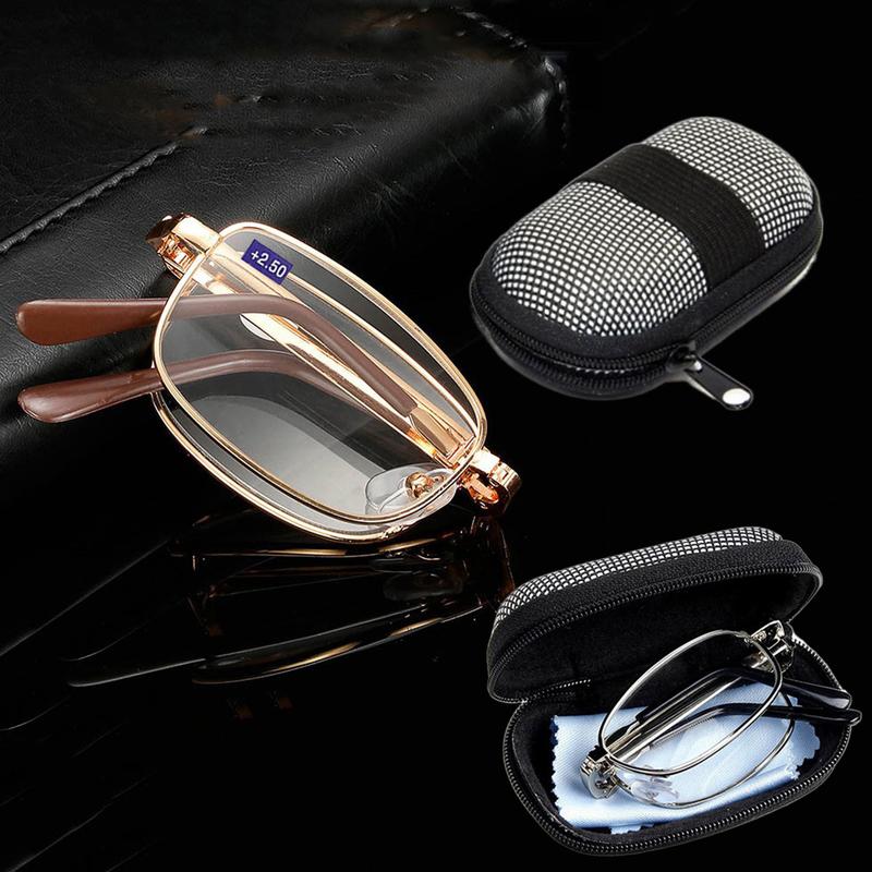 Kính lão viễn thị gọng xếp gọn cho người già lớn tuổi có đủ số 0,5 đến 4 độ