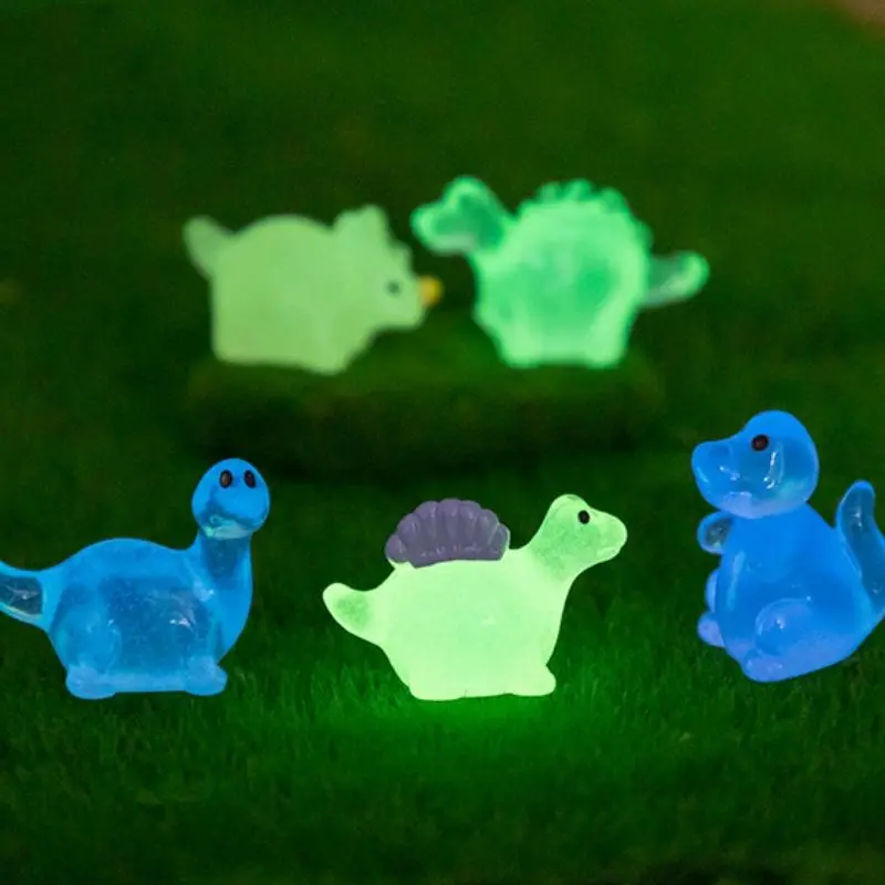 Cute Dinosaur Design Miniature Ornament, Micro Landscape Decoration, DIY Moss Garden Decoration, Fish & Aquatic Supplies 4
