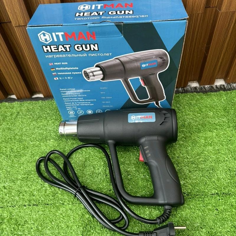 Máy Khò Nhiệt, máy Khò Hơi Nóng, Nhiệt Màng Co , Bọc Giỏ Quà, Dán Decal ,  Thổi Hơi Nóng 2000w Tiện Lợi