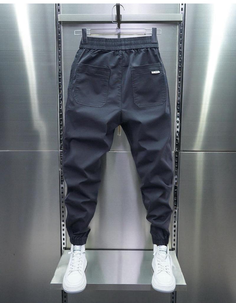 Product Introduction of Quần Jogger, Thương Hiệu Thời Trang Mới Mùa Hè Cho Nam, Phong Cách Hàn Quốc, Dễ Phối Đồ, Chất Liệu Pu, Quần Yếm Đẹp Trai, Túi Rộng Lớn, Quần Harem Ngoài Trời Menswear Pants 21