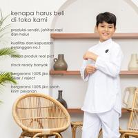Gambar Setelan Koko Anak Hitam Putih Baju Koko Anak 1-14 Tahun Ahsan Series Original Assuffah - Hitam Putih, No.4 l 3-4 Tahun dari Assuffah Moslem Wear Kab. Tasikmalaya 5 Tokopedia