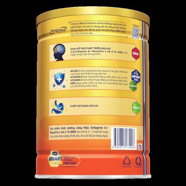 Sữa Enfagrow A+ số 3 (1-3 tuổi) 1700g 2flex 3