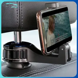 【mobildage】Car Hook Mobile Phone Holder 2IN1 Di Mobil Hanger Mobil Kursi Belakang Portabel Hanger Aksesoris Mobil