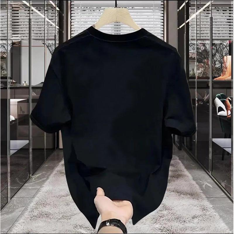 Áo Thun Cotton, Dáng Rộng Vừa Vặn, Thiết Kế Hoạt Hình Vui Nhộn Với Chuột Và Chủ Đề Xe Hơi, Cổ Tròn, Cỡ Lớn, Phong Cách Thường Ngày, Cá Nhân Hóa, ngắn Tay, Thích Hợp Cho Nam Giới, Hàng Mới Về Mùa Hè, Thời Trang 2