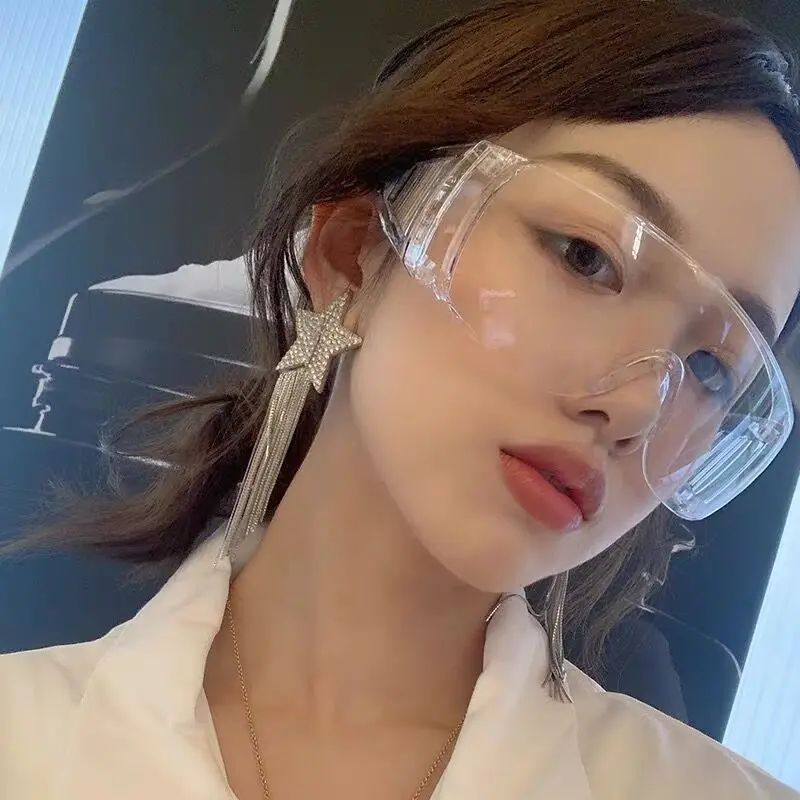 Kính Bảo Hộ Đi Xe Đạp, Dành Cho Nữ, Chống Bụi, Chống Sương Mù, Chống Sương Mù, Thích Hợp Để Đi Xe Đạp Ngoài Trời, Chống Gió, Chống Bắn Cát, Chống Mưa, Trong Suốt, Bảo Hộ Lao Động